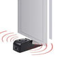 Alarma con Tope de Puerta de 120 dB con Sensor de Presión y Base Antideslizante
