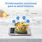 【1° Más Vendido】🔥Solo Pesa? ¡Esta Báscula Calcula 19 Nutrientes y Analiza Calorías! ⏳App 19 Nutrientes! Adecuado para la pérdida de peso