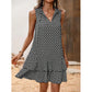 💃 Vestido con Estampado Geométrico y Moño para Mujer – Elegante, Moderno y con Estilo Effortless ✨👗