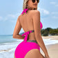 VENTA DE ÚLTIMO DÍA 50% OFF🔥 Sexy V-Neck Wave Pattern Traje de baño de las mujeres de vacaciones