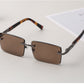 Gafas de sol con lentes de cristal natural