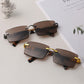 Gafas de sol con lentes de cristal natural