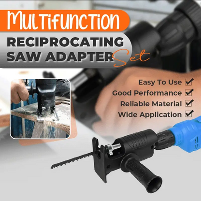 50%OFF🔥Set Adaptador de Sierra Recíproca Multifunción