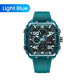 🔥 Luz de Fondo LED + Cronómetro 🔥 Reloj Digital Deportivo y Casual Multifuncional