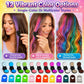 Set de Aplicadores de Tiza Temporal para el Cabello (12 Colores)