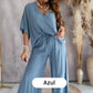 Compra 2 y ahorra 200 MXN💥envío gratis 🔥Traje Casual Holgado de Color Sólido para Mujer