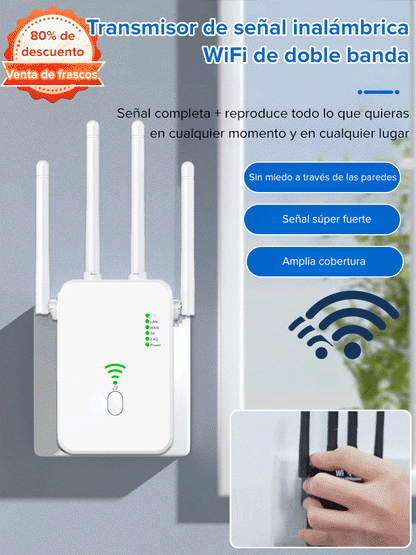 Transmisor de señal inalámbrico WIFI de doble banda