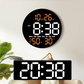 🏆【1º en Muebles】🕑¿Mil aparatos para saber la hora, fecha y temperatura? Este reloj lo unifica todo. 🕰️✅