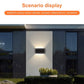 ✨ Oferta por tiempo ✨ limitado - Lámpara solar de pared para uso exterior