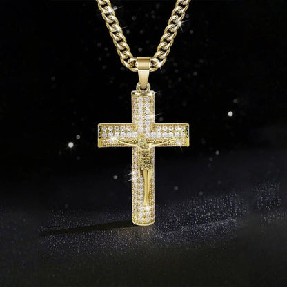✝️Colgante colgante del crucifijo de Jesús