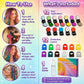 Set de Aplicadores de Tiza Temporal para el Cabello (12 Colores)