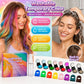 Set de Aplicadores de Tiza Temporal para el Cabello (12 Colores)