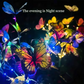 🦋Luces💐 solares exteriores para mariposas