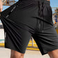 💎 -¡50% EN PANTALONES CORTOS ELÁSTICOS DE VERANO PARA HOMBRE! 💎 Bolsillos transpirables con cremallera y ajuste🩳❄️ elástico