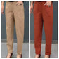 Pantalones Harem de algodón cómodos con cintura elástica para mujer benefiyou