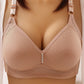 🎉 LIMITED TIME 50% OFF! 💕 Plus Size Comfortable Wireless Bra – Seamless Nylon-Spandex, Anti-Sag & Breathable 👙