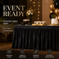 💥 Faldón Plisado para Mesa de Eventos – Decoración Elegante y de Fácil Instalación ✨