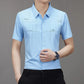 🔥 CAMISA BUSINESS DE SEDA HIELO PARA HOMBRE (Envío gratuito a nivel mundial✈️) benefiyou