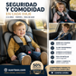 📢📢 ¡50% DE DESCUENTO! ⏰ Silla de Coche Portátil – 5 Puntos de Seguridad· Se Pliega en Cualquier Lugar
