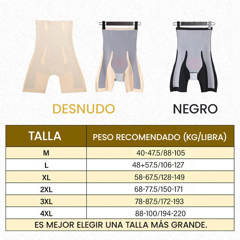 Pantalón moldeador elástico de cintura alta benefiyou