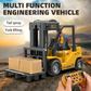 🚜1:64 Scale Mini Remote-Controlled Construction Vehicle