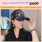 Gorra de béisbol de malla tipo diamante mariposa