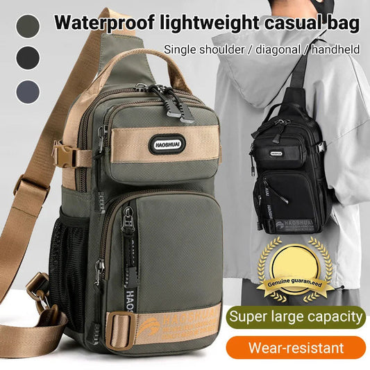 2025 Bolso de pecho casual de tela Oxford ajustable