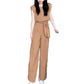 Conjunto de pantalón ancho sin mangas de moda benefiyou