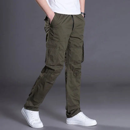 🔥80% DE DESCUENTO! ¡Elegantes pantalones cargo holgados con bolsillos grandes! benefiyou