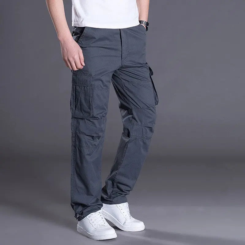 🔥80% DE DESCUENTO! ¡Elegantes pantalones cargo holgados con bolsillos grandes! benefiyou