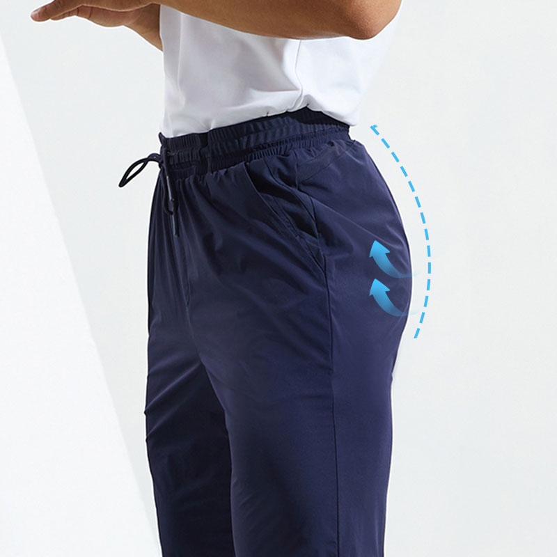 Pantalones deportivos de seda de hielo de verano para hombre benefiyou