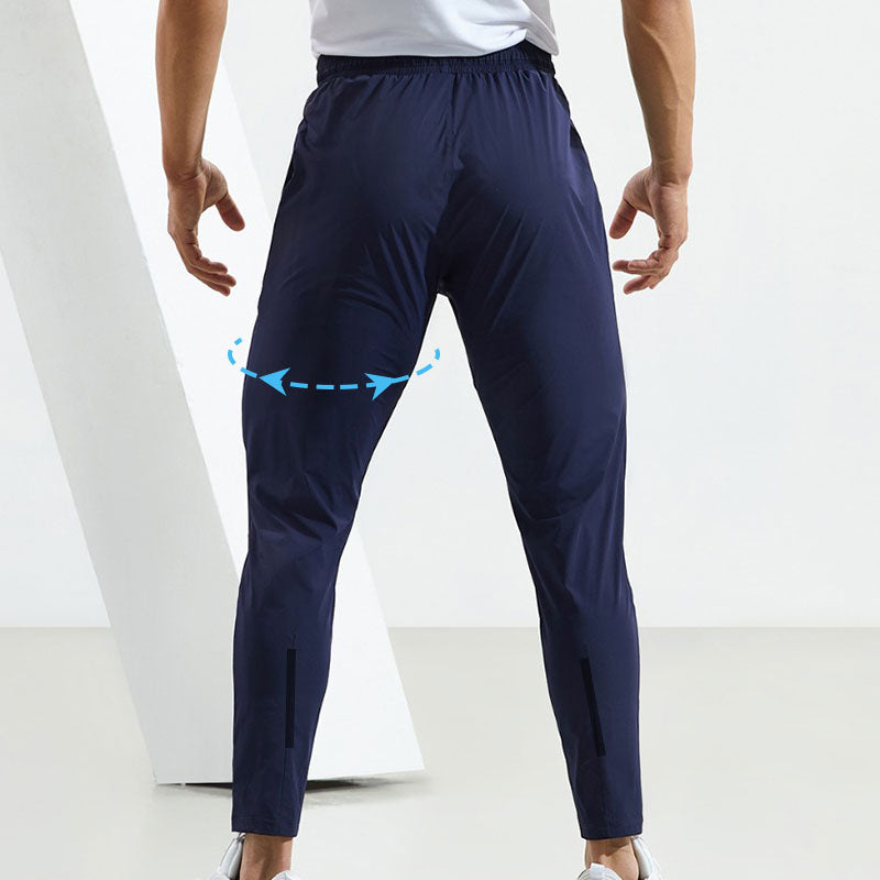 Pantalones deportivos de seda de hielo de verano para hombre benefiyou