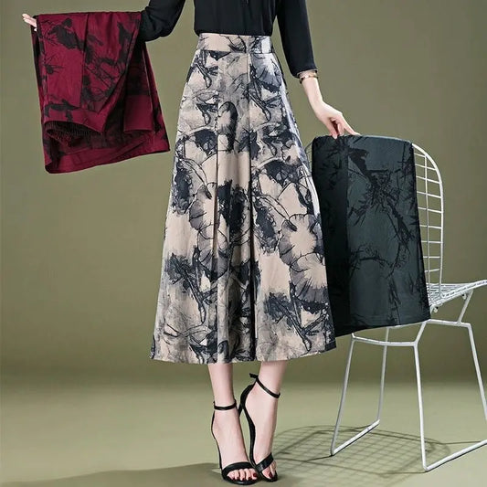 Elegantes Culottes de Chifón para Mujeres benefiyou