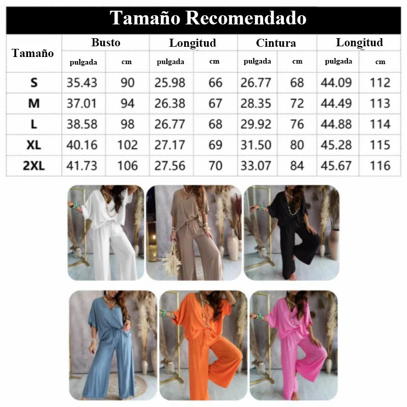 💥envío gratis 🔥Traje Casual Holgado de Color Sólido para Mujer benefiyou