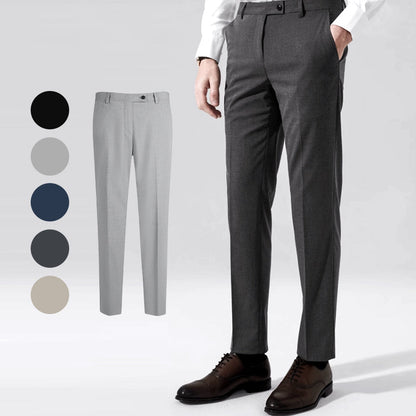 Pantalones de traje casual de negocios para hombre