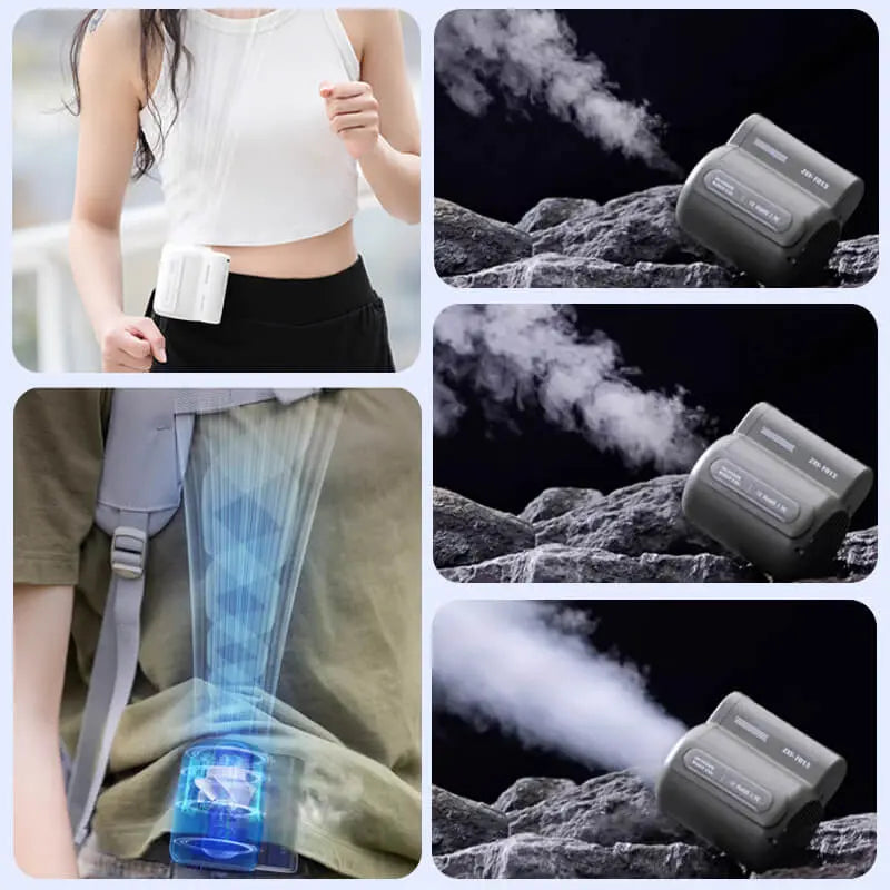 🔥 Venta caliente del verano 🔥 Ventilador portátil del clip que se refresca benefiyou