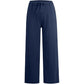 Pantalones anchos de lino y algodón de verano para mujer benefiyou