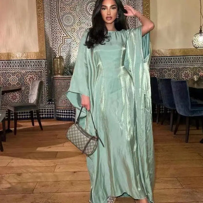 🎁2024 Elegante vestido largo de satén para mujer (se adapta a todo tipo de cuerpo) benefiyou