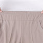 Pantalones tobilleros de cintura elástica de color liso con bolsillos（Envío gratis✈️） benefiyou