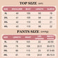 Top Manga Corta Cintura Elástica Pantalón Casual Conjunto 2 Piezas benefiyou