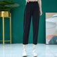 Pantalones cortos de harén de corte holgado para mujer benefiyou