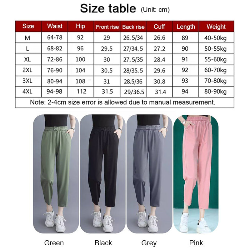 Pantalones cortos de harén de corte holgado para mujer benefiyou