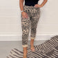 Pantalones casuales de camuflaje con cordón para mujer benefiyou