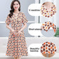 Vestido elegante con escote en V y cordón en la cintura para mujer benefiyou