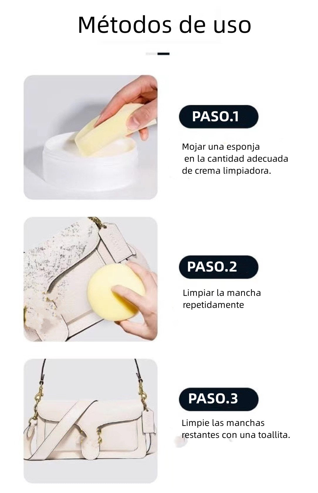 Crema limpiadora multifunción para calzado（50% REBAJADO） benefiyou