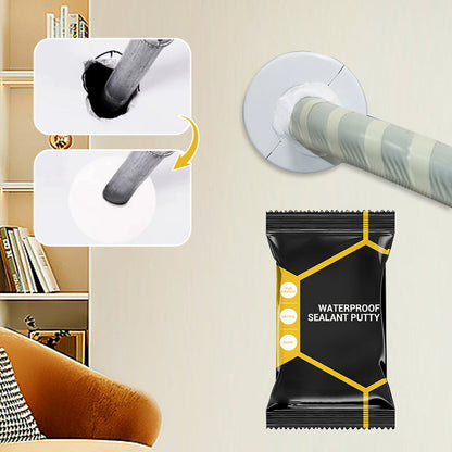 Masilla Selladora Impermeable Multiusos para Grietas, Tuberías y Paredes