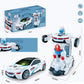 ⏳50% de descuento por tiempo limitado⏰Coche de policía eléctrico de juguete de deformación universal🎁El mejor regalo para niños🥳