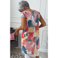 🔥Vestido holgado hasta la rodilla con 50% de descuento 👗y estampado de mariposa