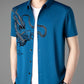 Camisa de Manga Corta Casual de Seda de Hielo para Hombres