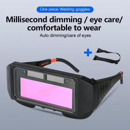 🛡️ ¡50% DE DESCUENTO POR TIEMPO LIMITADO! 💥 Gafas de Soldadura con Oscurecimiento Automático – Energía Solar, Protección UV/IR, Montura Ajustable ✨